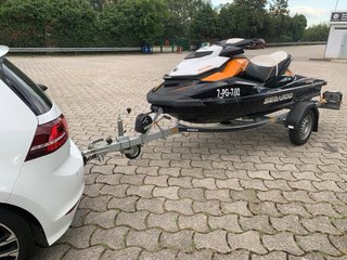 Moto acuática Sea-Doo Negra/Naranja