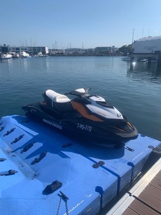 Moto acuática Sea-Doo Negra/Naranja