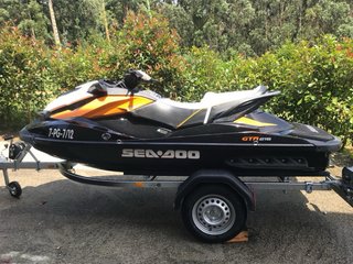 Moto acuática Sea-Doo Negra/Naranja