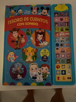 Tesoro de cuentos con sonidos Disney baby