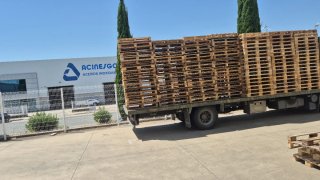 Compra y venta de palets eeciclados