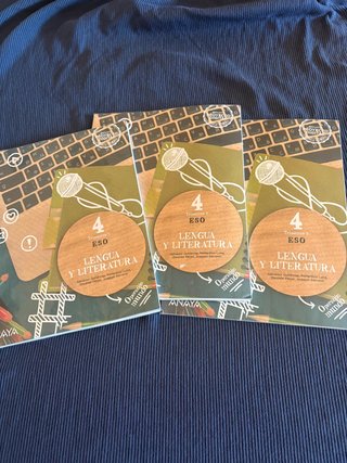 Libros de texto 4° ESO Franciscanas Orense