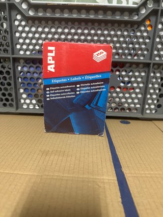 Caja de etiquetas APLI 250 unidades
