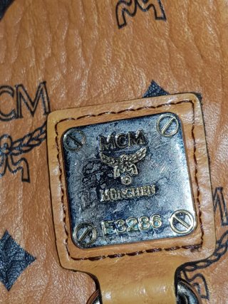 Riñonera MCM Fursten Monogram Marrón
