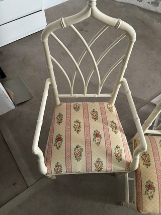 Conjunto 6 Sillas Chippendale Tapizadas