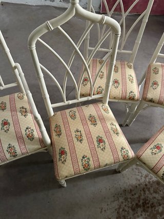 Conjunto 6 Sillas Chippendale Tapizadas