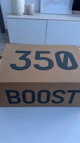 Adidas Yeezy Boost 350 Gris Naranja