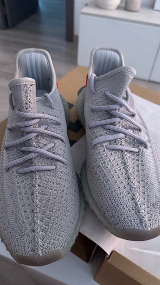 Adidas Yeezy Boost 350 Gris Naranja