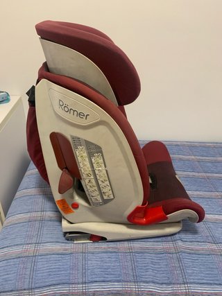 Britax Römer Advanfix Silla Coche Vino