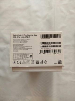 Xiaomi Redmi Note 11 Pro Negro