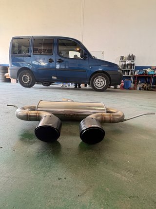Difusor y escape Golf MK5 Look R32