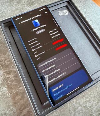 Samsung Z Fold 7 Blu shadow
