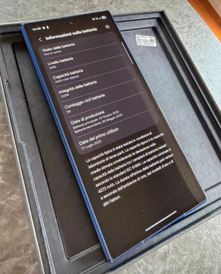 Samsung Z Fold 7 Blu shadow