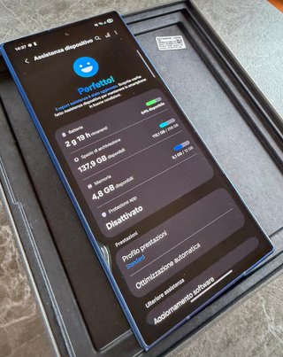 Samsung Z Fold 7 Blu shadow