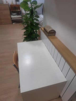 Banco mesa Smastad Ikea blanco