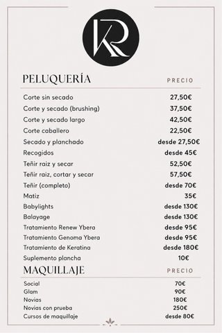 Servicio de peluquería a domicilio