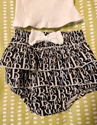 Conjunto Bebe Shein Corazón Talla 9-12 Meses
