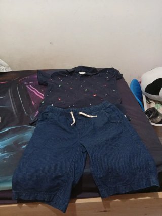 Conjunto Camiseta y Pantalón Corto