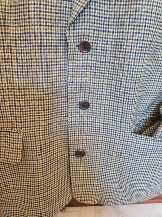 Americana cuadros Titto Bluni multicolor