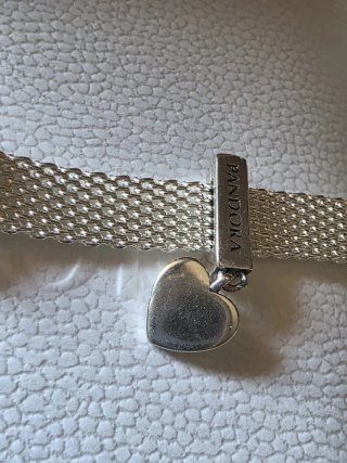 Pulsera Pandora 18cm Plata