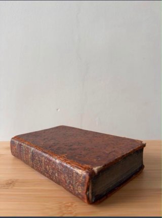 Libro antiguo historia Inglaterra s.XVIII Frances