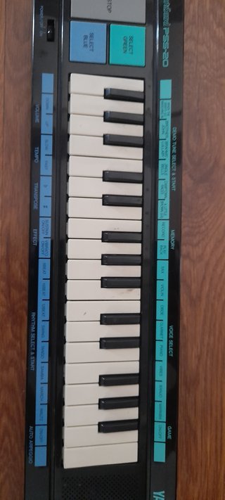Teclado Yamaha PSS-20 Vintage