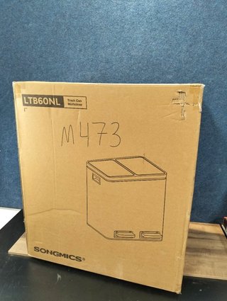 Basurero Papelera Cubo de Basura SONGMICS LTB60NL