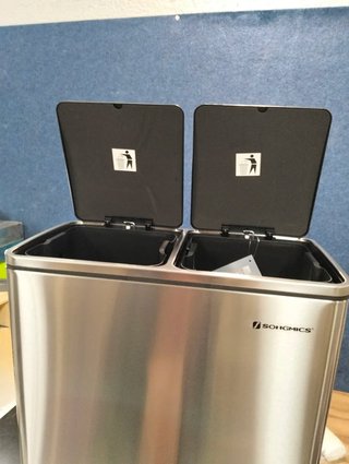 Basurero Papelera Cubo de Basura SONGMICS LTB60NL