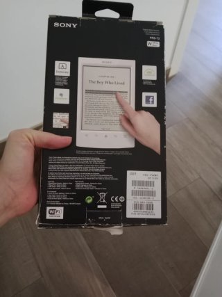 Sony Reader Ebook Blanco