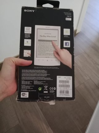 Sony Reader Ebook Blanco
