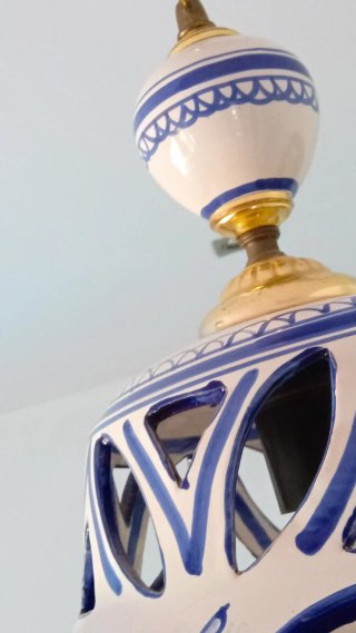 Lámpara de techo Cerámica de Talavera