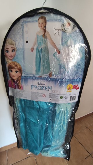 Disfraz Elsa Frozen Disney 7 años