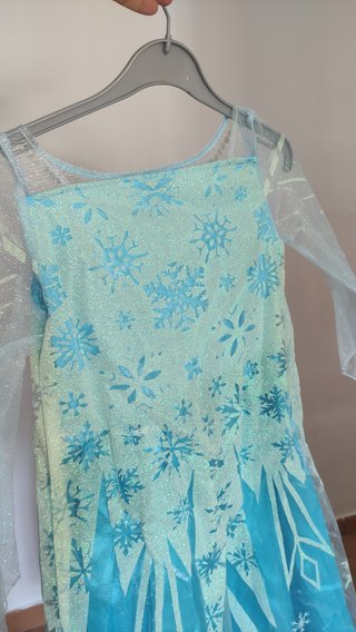 Disfraz Elsa Frozen Disney 7 años