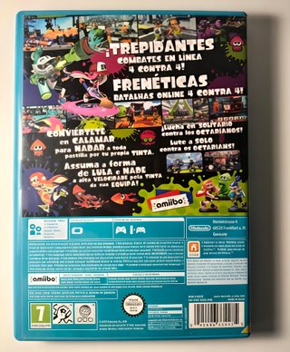 Splatoon Wii U Juego Original