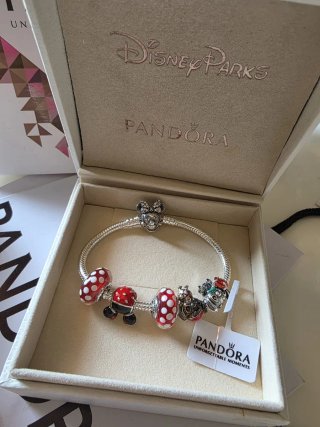 Pulsera Pandora Minnie Mouse Talla 17cm