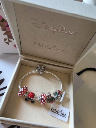 Pulsera Pandora Minnie Mouse Talla 17cm