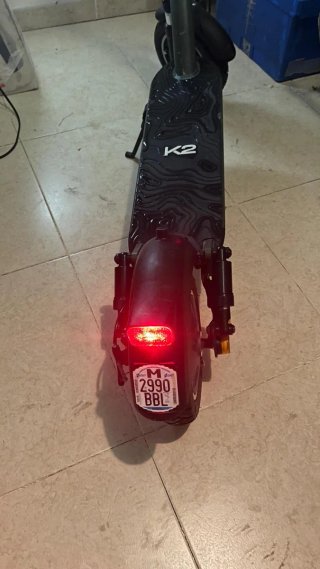Patinete Eléctrico SmartGyro K2 con Matrícula