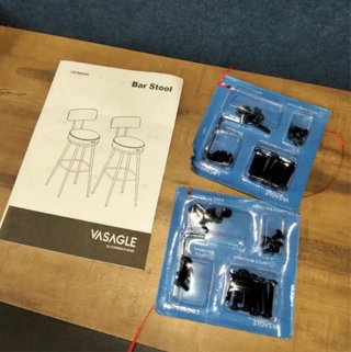 Pack 2 Taburetes VASAGLE EKHO LBC089K01