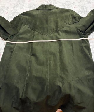 Abrigo ante verde señora