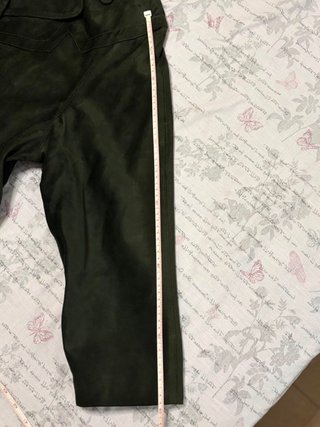 Abrigo ante verde señora