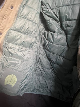 Chaquetón hombre verde