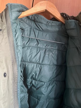 Chaquetón hombre verde