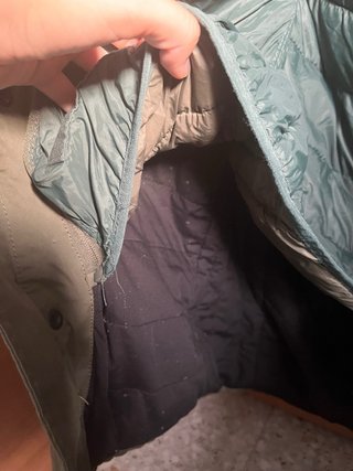Chaquetón hombre verde