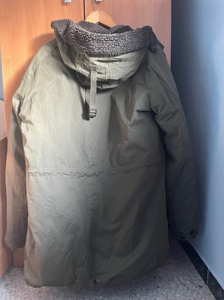 Chaquetón hombre verde