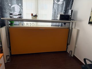 Escritorio/Cama Convertible Mueble Compacto