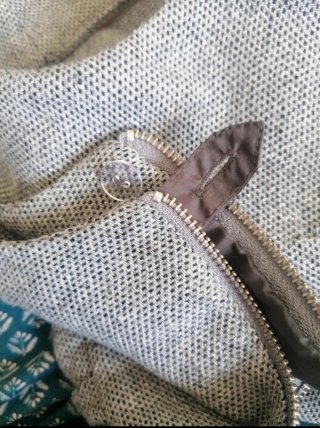 Vestido H&M Gris Talla 34