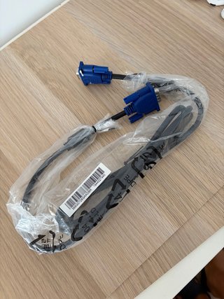 Cable VGA a VGA (1.5m) - NUEVO a Estrenar (Precint