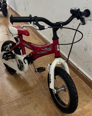 Bicicleta infantil JL-WENTI roja