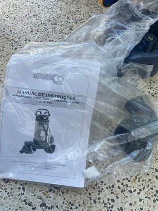 Bomba Águas Sujas Submersível 1100W