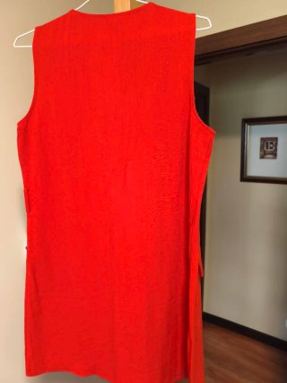 Vestido Mango Rojo 15